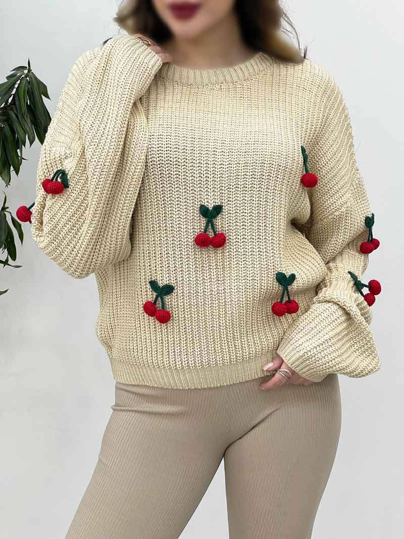 رنگ کرم در لباس زنانه